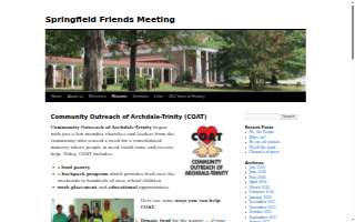 Community Outreach Archdale-Trinity website