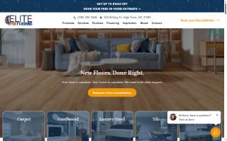 Elite Pro Flooring website