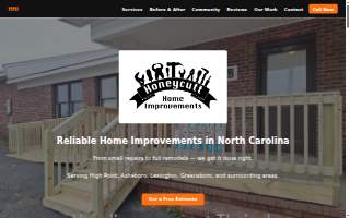 Honeycutt Home Improvements website