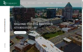 Ivey & Eggleston, Attorneys at Law website