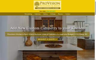 Provision Kitchen And Bath website