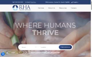 RHA Health Services - High Point Behavioral Health website