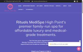 Rituals Medi-Spa, PLLC website