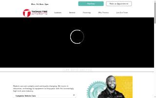 Thomas Tire & Automotive of Archdale website