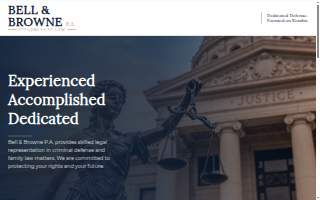 Bell & Browne, P.A. website