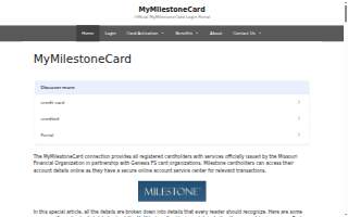 Milestone Computer Solutions, LLC website