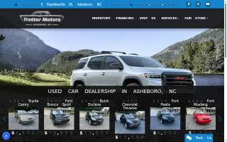 Trotter Motors website