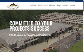 Uwharrie Builders website