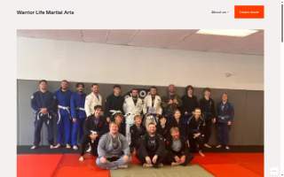 Warrior Life Martial Arts website