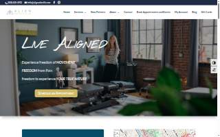 Align Asheville website