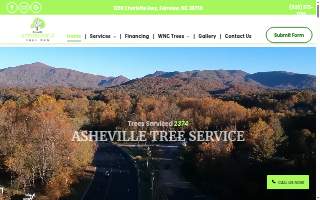Asheville Affordable Tree Men website