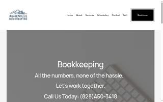 Asheville Bookkeeping website