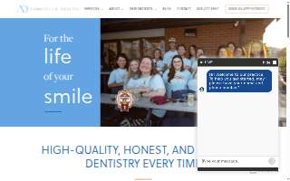 Asheville Dental website