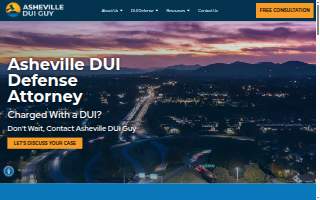Asheville DUI Guy website