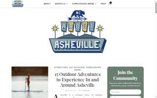Asheville Event Co website