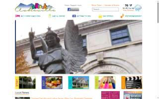 Asheville Security Systems website