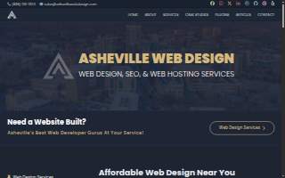 Asheville Web Design website