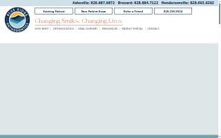 Blue Ridge Orthodontics - Oral Surgery website