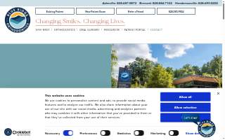Blue Ridge Orthodontics website