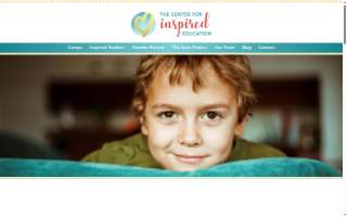Center For Inspired Education website