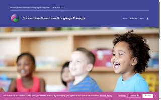 Connections Speech and Language Therapy website