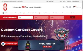 EKR Interior Design website