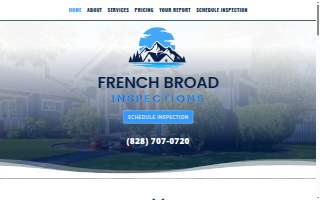 French Broad Inspections LLC website