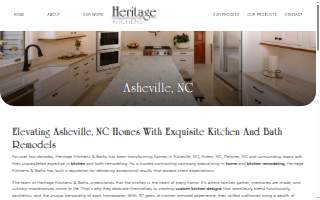 Heritage Kitchens website