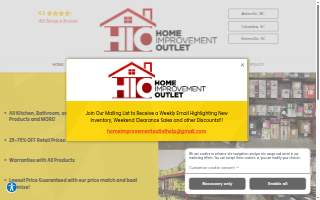 Home Improvement Outlet website