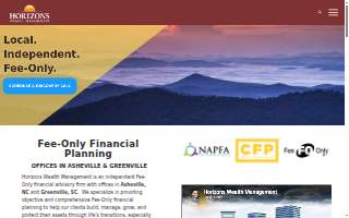 Horizons Wealth Management of Asheville website