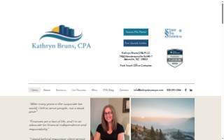 Kathryn Bruns CPA website