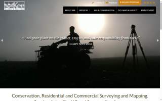 Kee Mapping & Surveying website