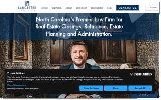 Lancaster Law Firm, PLLC website