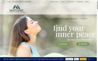 Matone Counseling & Testing website