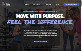 Mind Muscle Fitness website