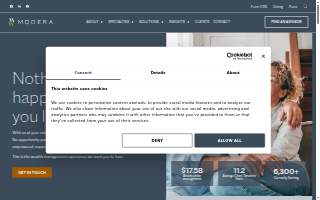 Modera Wealth Management of Asheville website