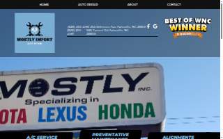 Mostly Import Auto Repair website