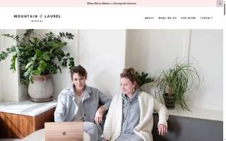 Mountain Laurel Digital website