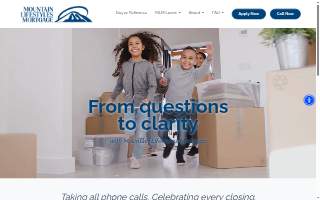Mountain Lifestyles Mortgage website
