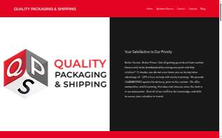 Quality Pack & Ship website
