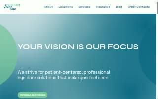 Reflect Vision Care | Asheville Mall website