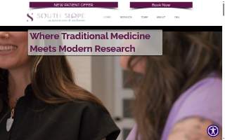 South Slope Acupuncture & Wellness website