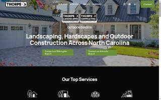 Thorpe Landscapes of Asheville website