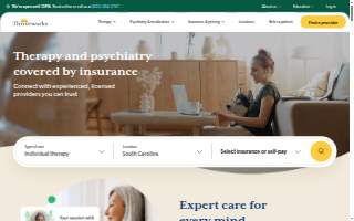 Thriveworks Counseling & Psychiatry Asheville website