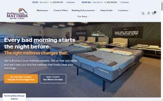 Blackberry Creek Mattress - Boone Mall website
