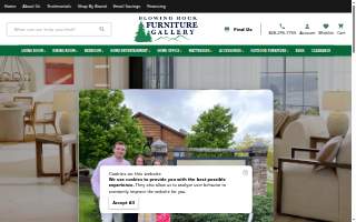 Blowing Rock Furniture Gallery website