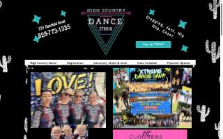 High Country Dance Studio website