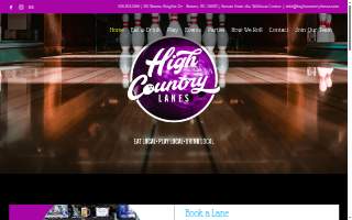 High Country Lanes website