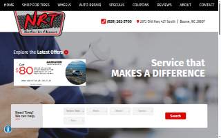New River Tire & Alignment Inc website