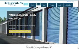 Shadowline Storage website